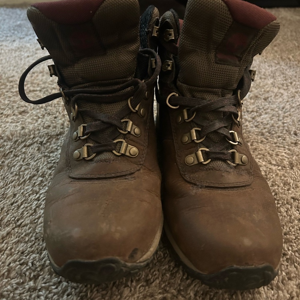 Timberland Brown Lace Up Boots